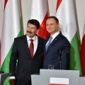 prezydent polski i wegier