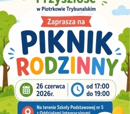 plakat z logo