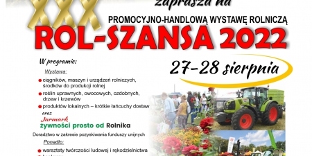 PLAKAT A4 ROL-SZANSA 22 p