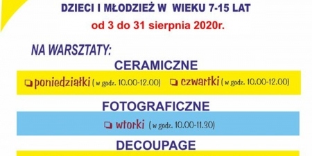 Wakacje plakat