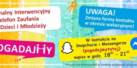 zał. nr 2 RCPS telefon zaufania w okresie wakacyjnym - SLIDER