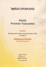 Rzeczpospolita 2005 dyplom