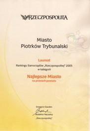 Rzeczpospolita 2005 dyplom